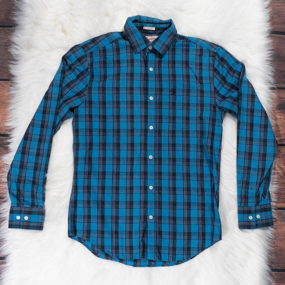 Penguin Classic Fit Long Sleeve Casual Button Down Shirt - Picture 1 of 7